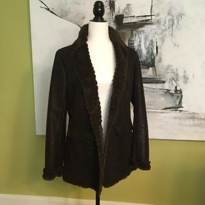 Faux Leather Jacket